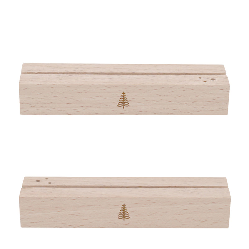 Eulenschnitt Karten- und Trockenblumenständer Tanne 2er-Set 12 cm