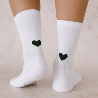 Eulenschnitt Socken Herz Größe 35-38