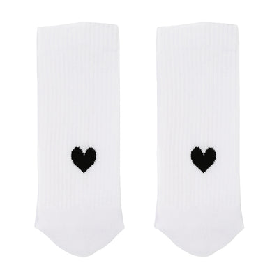 Eulenschnitt Socken Herz Größe 43-46