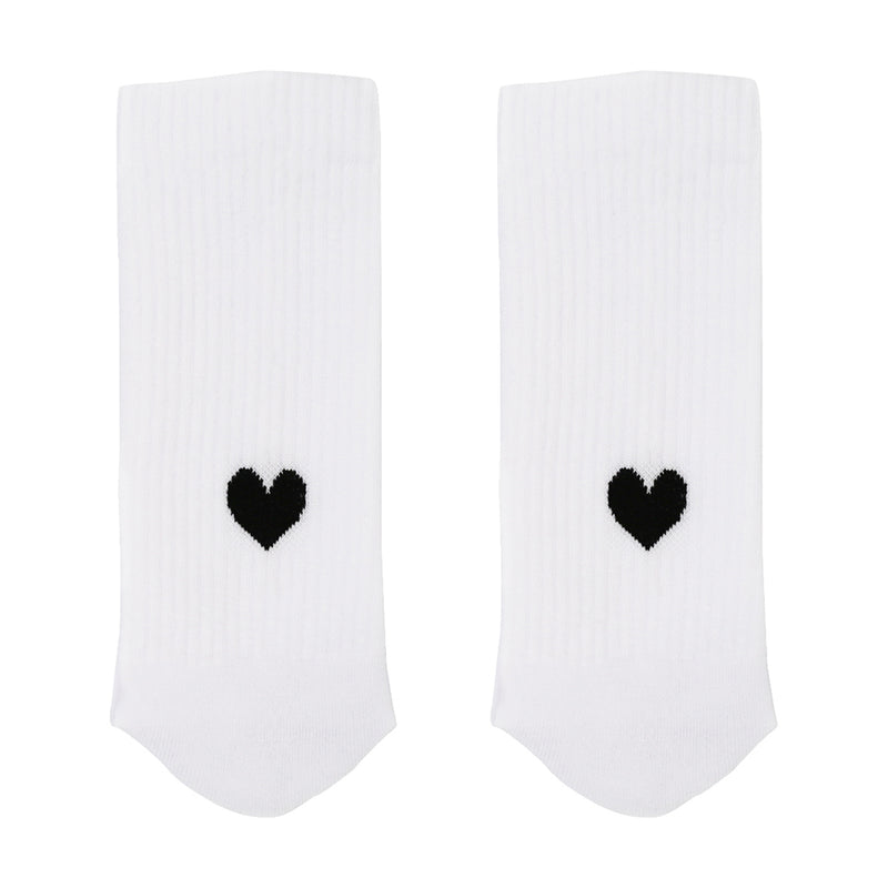 Eulenschnitt Socken Herz Größe 43-46