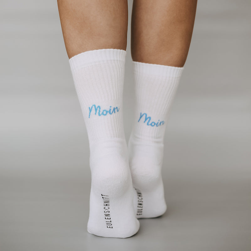 Eulenschnitt Socken Moin Moin Größe 35-38
