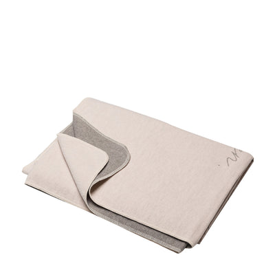 Nordic Flanelldecke Keine Zeit mich zu beeilen Beige