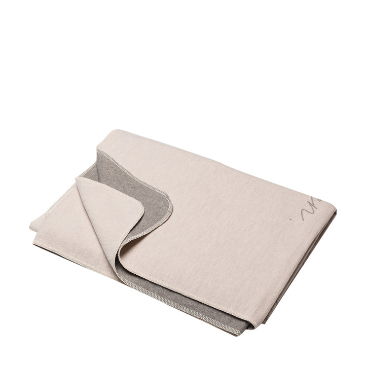 Nordic Flanelldecke Keine Zeit mich zu beeilen Beige