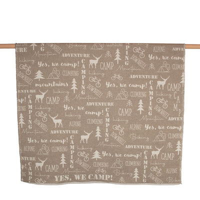 Nordic Flanelldecke Adventure beige