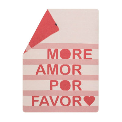SILVRETTA Flanelldecke More amor