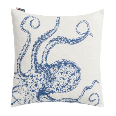 NOVA Kissenhülle Oktopus blau 50 x 50 cm
