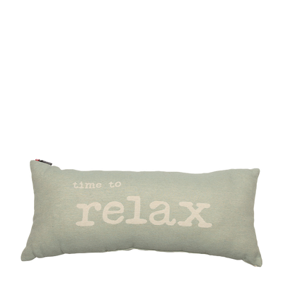 Nordic Kissen Time to relax salbeigrün 26 x 60 cm