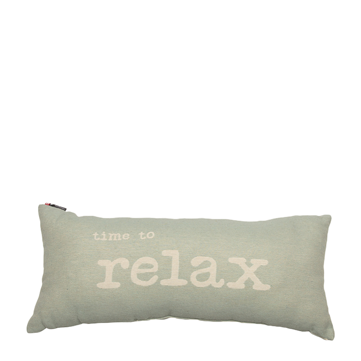 Nordic Kissen Time to relax salbeigrün 26 x 60 cm