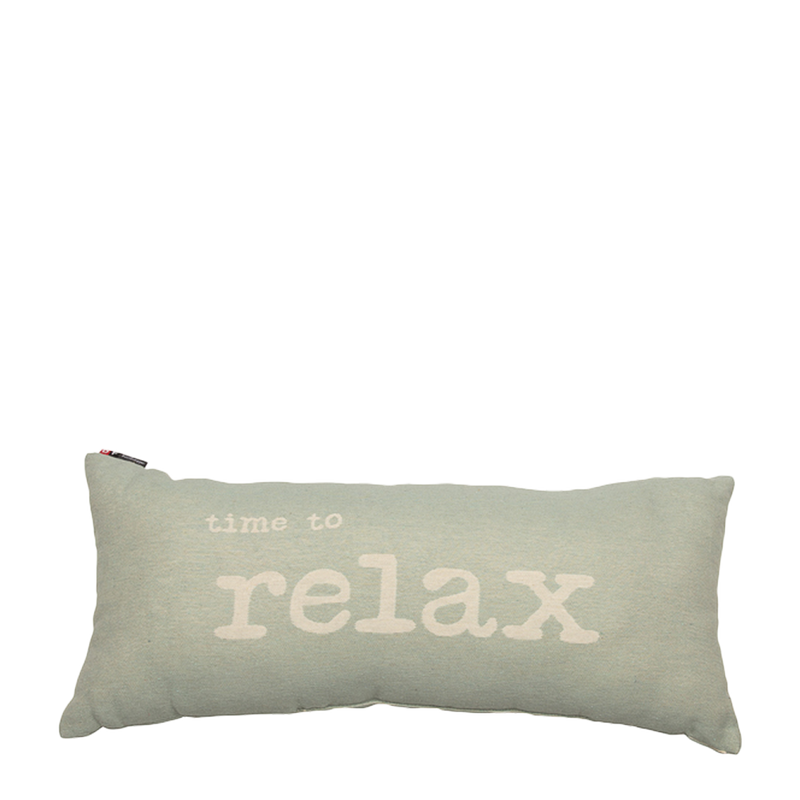 Nordic Kissen Time to relax salbeigrün 26 x 60 cm