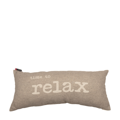 Nordic Kissen Time to relax beige 26 x 60 cm