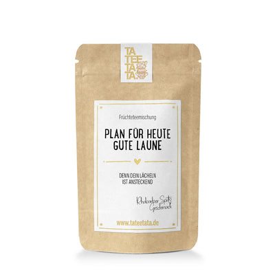 TaTeeTaTa Tee Plan für heute gute Laune lose klein