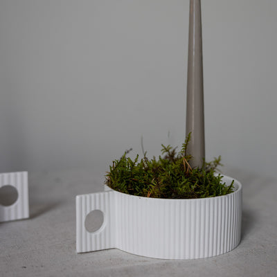 Storefactory LIDABY Kerzenhalter white S