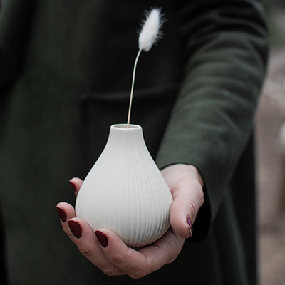 Storefactory EKENÄS Keramik Vase white S