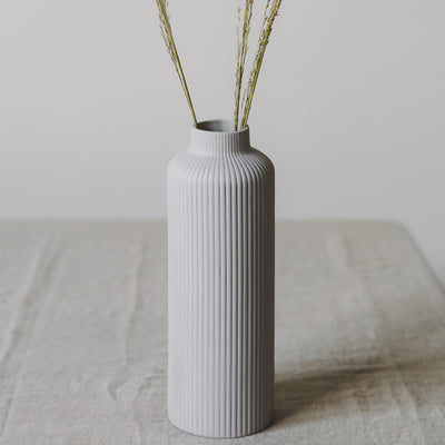 Storefactory ÅDALA Keramik Vase light grey