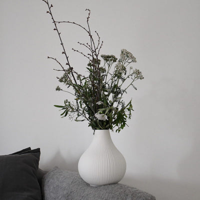 Storefactory EKENÄS Keramik Vase white XL