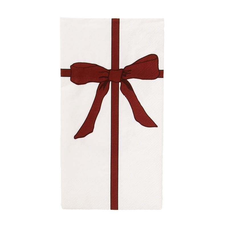 Storefactory ROSETT Serviette white red