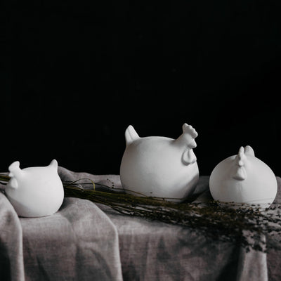 Storefactory RUTH Dekoration White L