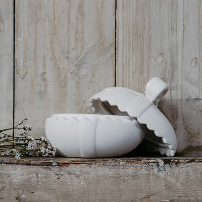 Storefactory LUNDBY Dekoration White L
