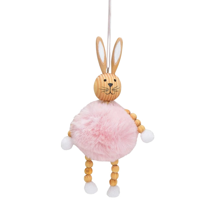 Dekohänger Osterhase rosa