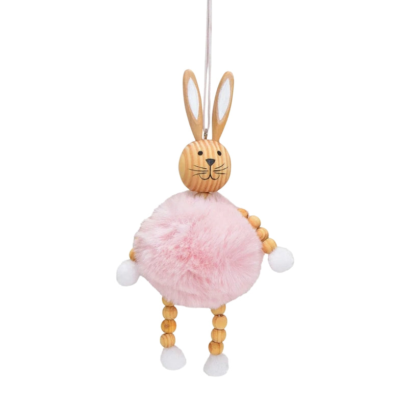 Dekohänger Osterhase rosa