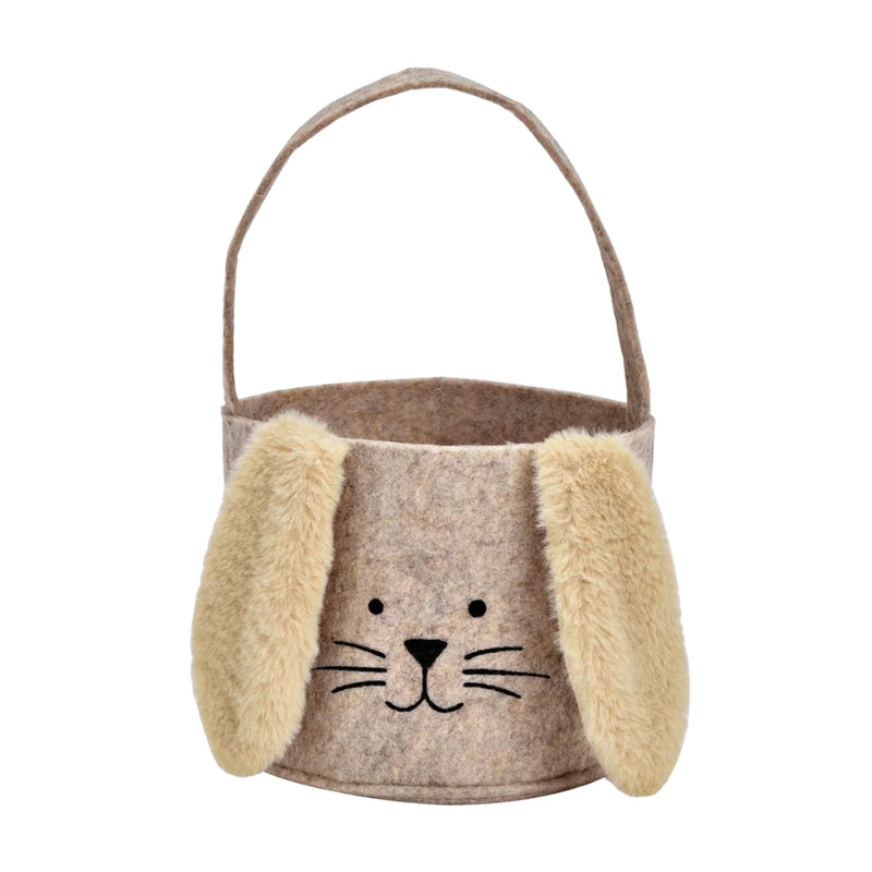Filz-Tasche Hase mit Schlappohren beige
