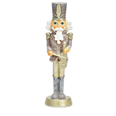 Nussknacker Henno weiß-beige