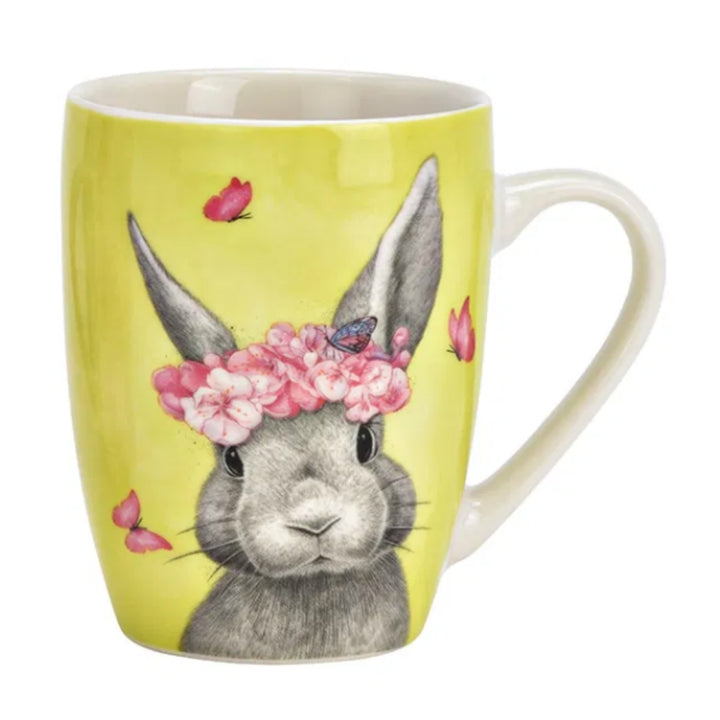 Tasse Hase gelb