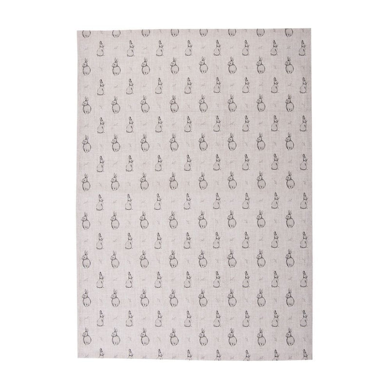 Geschirrtuch Kaninchen beige