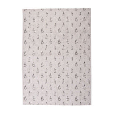 Geschirrtuch Kaninchen beige
