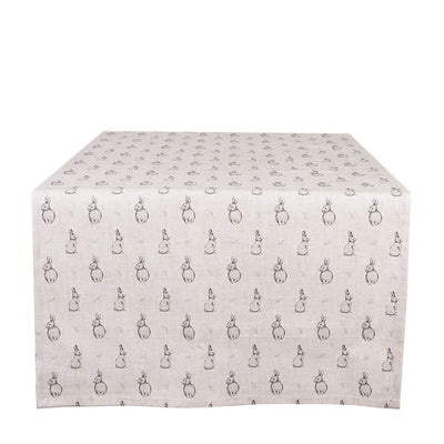 Tischläufer Kaninchen beige 50 x 140 cm