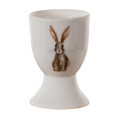 Eierbecher Hase weiß