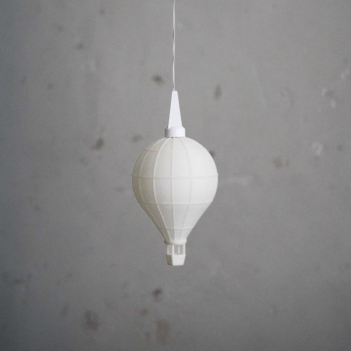 Leuchtschirm Heißluftballon Karos klein