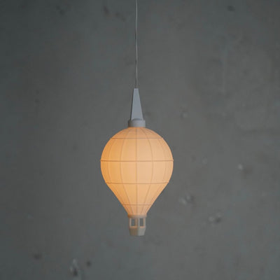 Leuchtschirm Heißluftballon Karos klein