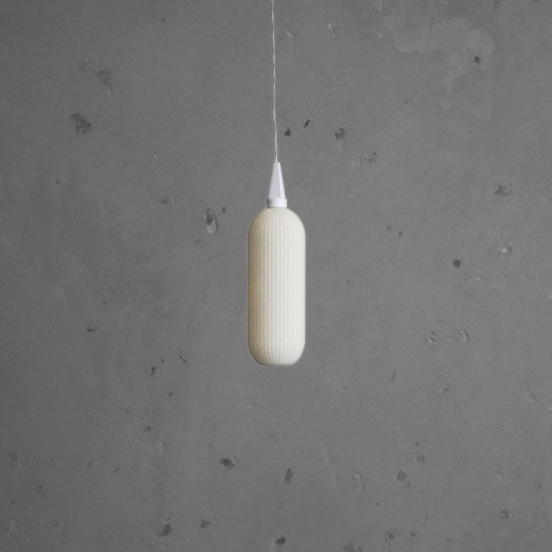 Leuchtschirm Kürbis Wellen lang klein