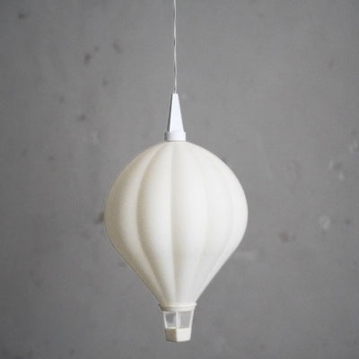 Leuchtschirm Heißluftballon Wellen groß