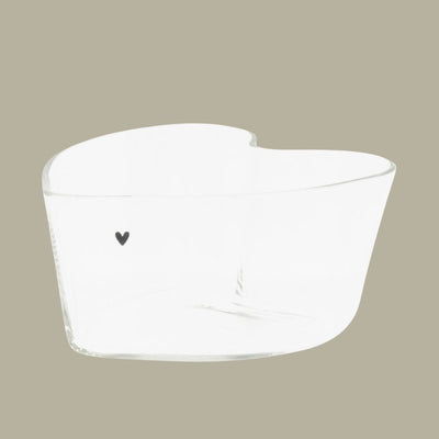 Bastion Collections Herzschale Black heart mittel