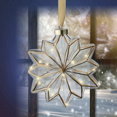 Micro LED Blume zum Aufhängen transparent