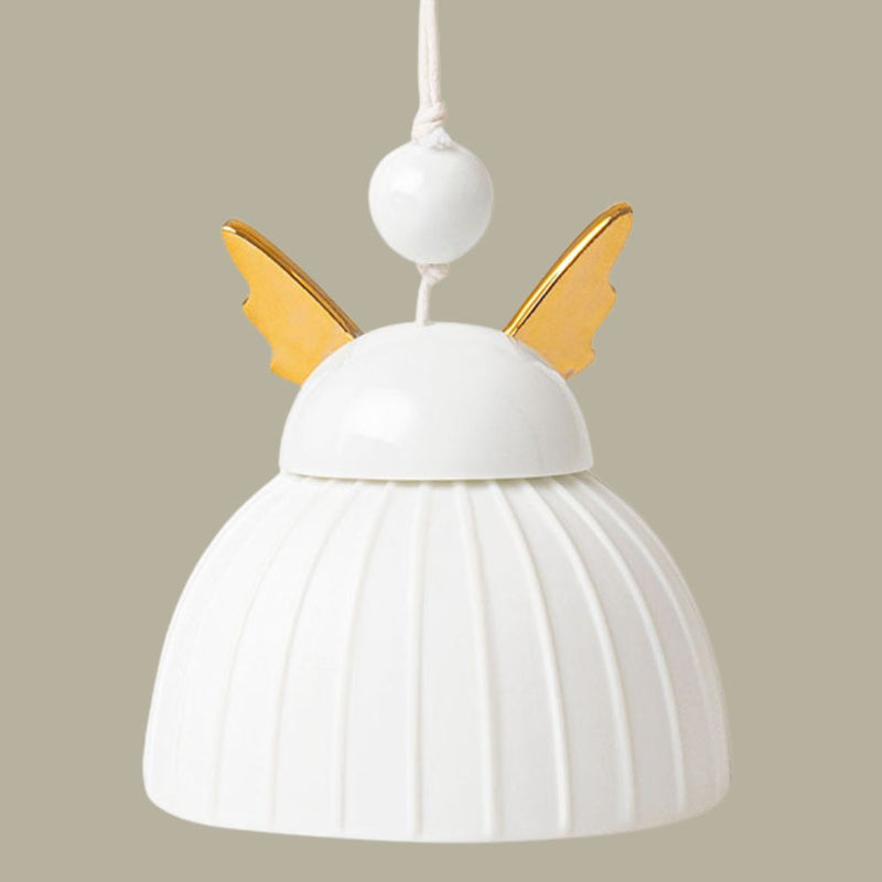 Räder Glockenengel goldfarbene Flügel