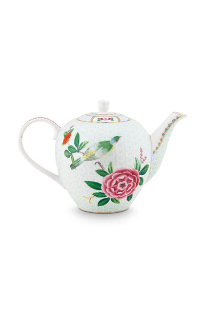 Pip Studio Teekanne Blushing Birds weiß groß