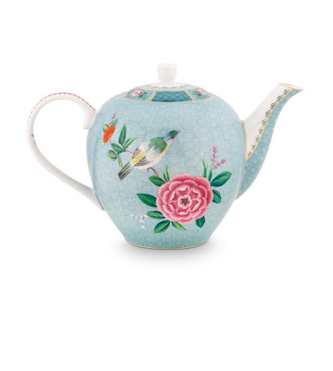 Pip Studio Teekanne Blushing Birds blau groß