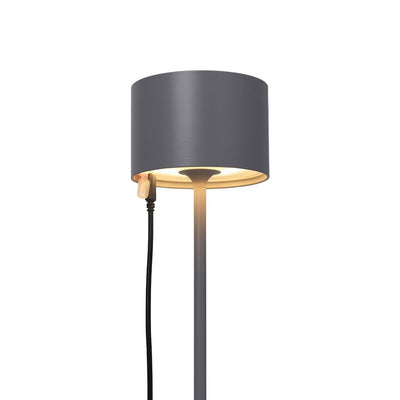 Blomus Mobile LED-Tischleuchte Farol Warm Gray