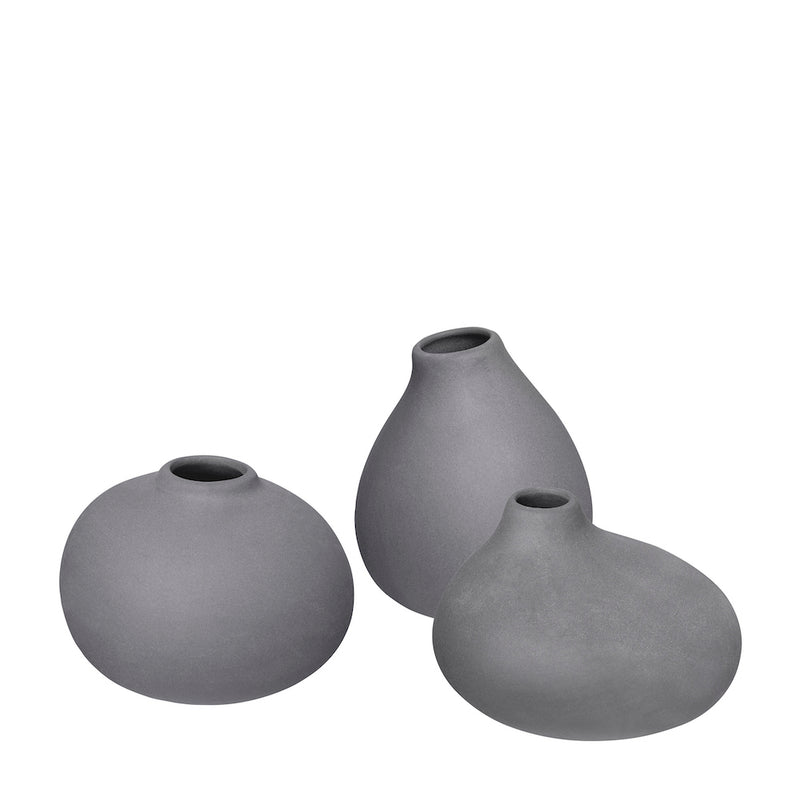 Blomus Vase Nona Pewter 3er-Set