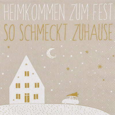 Räder Serviette Heimkommen zum Fest