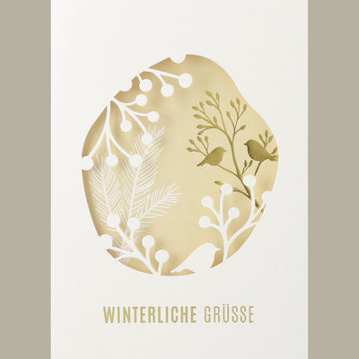 Räder Winterzauber Karte Winterliche Grüße