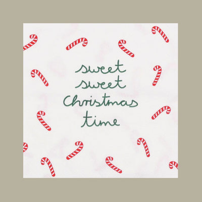 Räder Cocktailserviette Sweet sweet christmas time