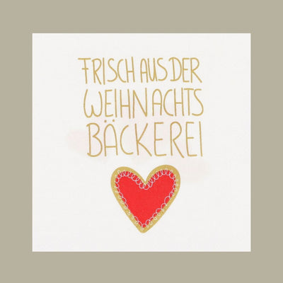 Räder Cocktailserviette Frisch aus der Weihnachtsbäckerei