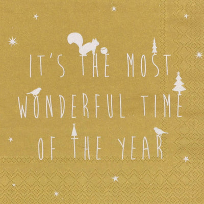 Räder Serviette It‘s the most wonderful time