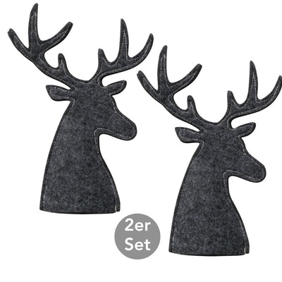 Eierwärmer Hakon 2er-Set dunkelgrau
