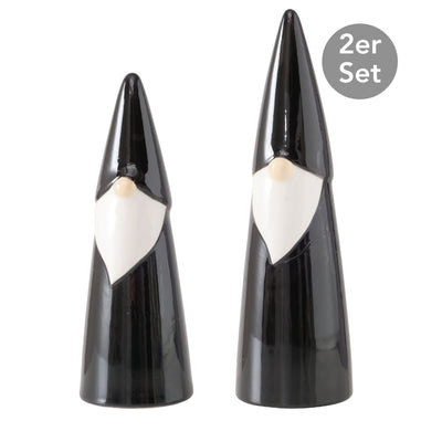 Figur Arvid 2er Set schwarz