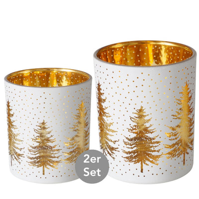 Windlicht Tannenbaum Halvard 2er-Set